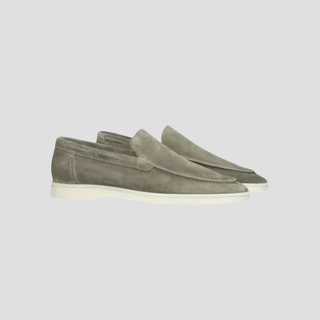 Trevain | Men’s Suede Yacht Loafers