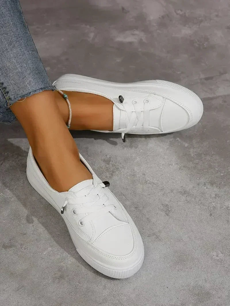 Adalyn | Women’s Lace-Up Flat Sneakers