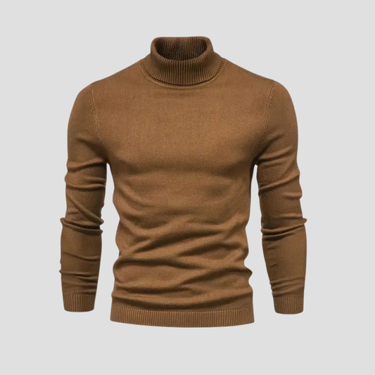 Harlowe | Men’s Slim-Fit Turtleneck Knitted Jumper