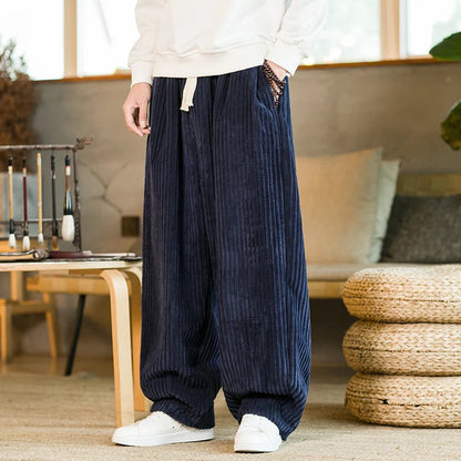 Orvane | Women’s Corduroy Wide-Leg Lounge Pants
