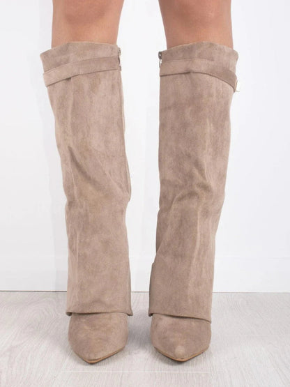 Nyla | Women’s Knee High Flared Boots