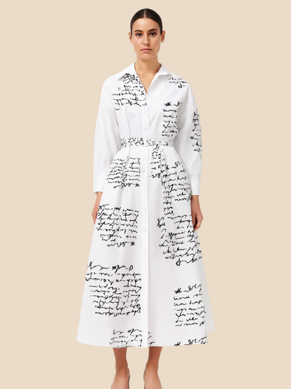 Karina | Women’s Collared Shirt Dress