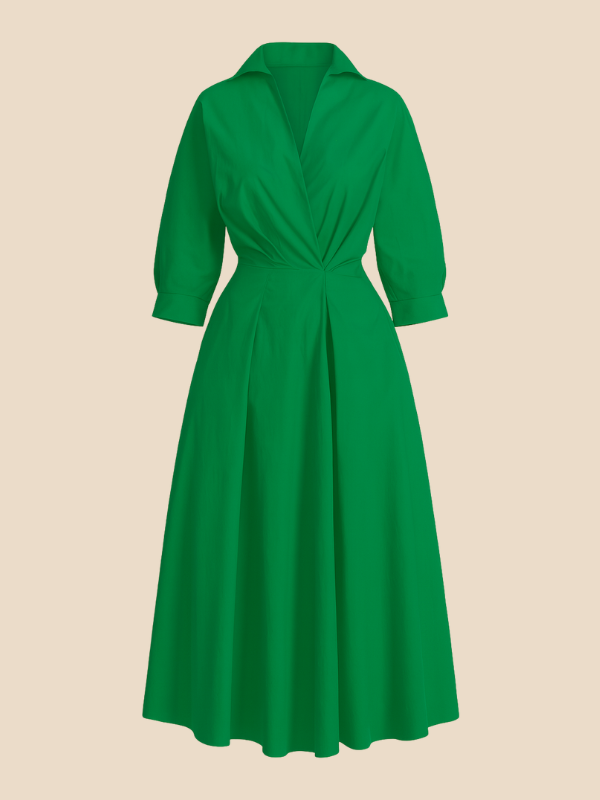 Karina | Women’s Collared Shirt Dress