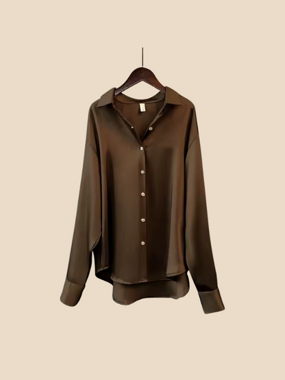 Sydney | Women’s Silk Long-Sleeve Blouse