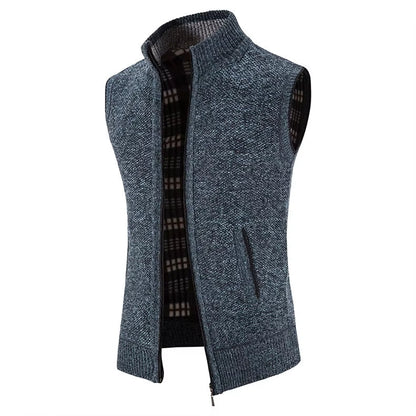 Zylen | Men’s Wool-Blend Knit Vest