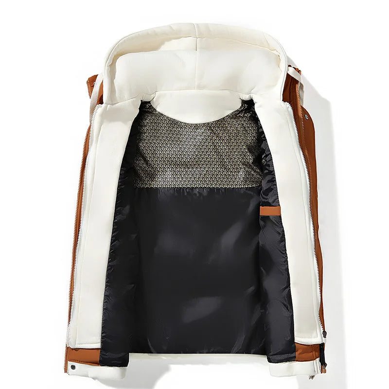 Seydon | Men’s Fleece-Lined Hooded Zip Vest