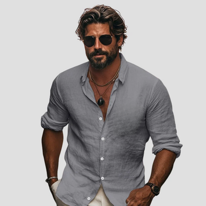 Rheolan | Men’s Linen Casual Shirt