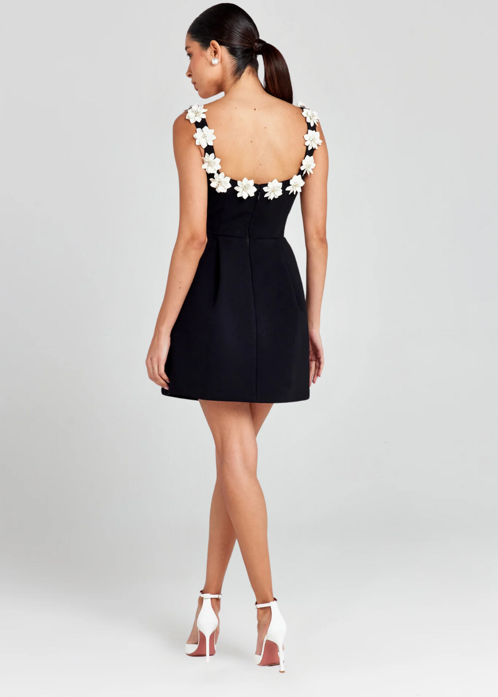 Anaya Bloom | Women’s Fit-and-Flare Mini Dress