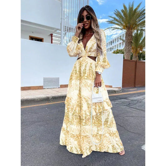 Zara | Women’s Elegant Maxi Dress