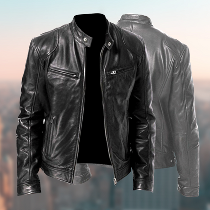 Nico | Men’s Slim-Fit Leather Jacket