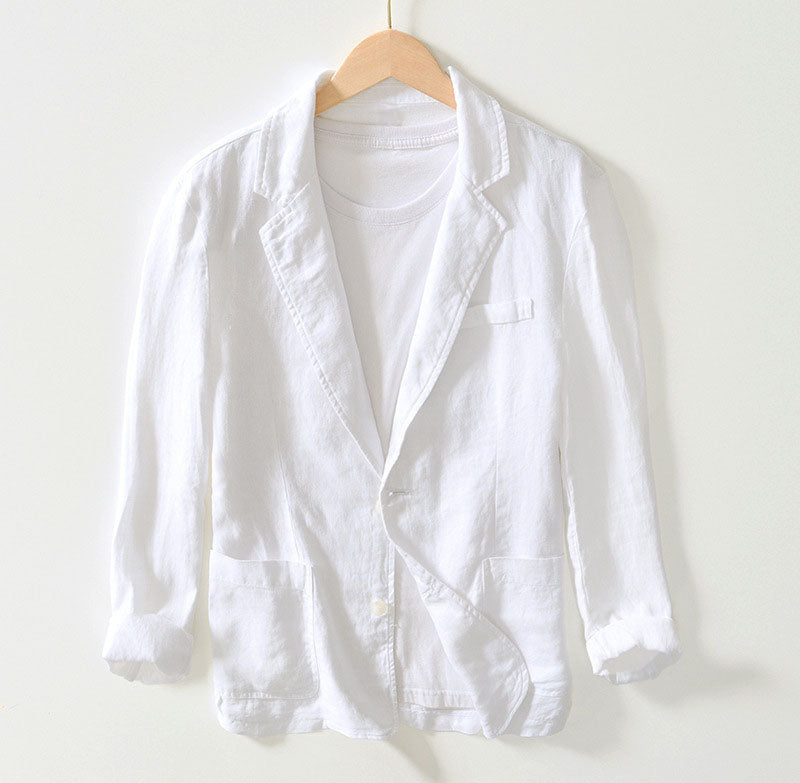 Waylon | Men’s Tuscan Linen Blazer