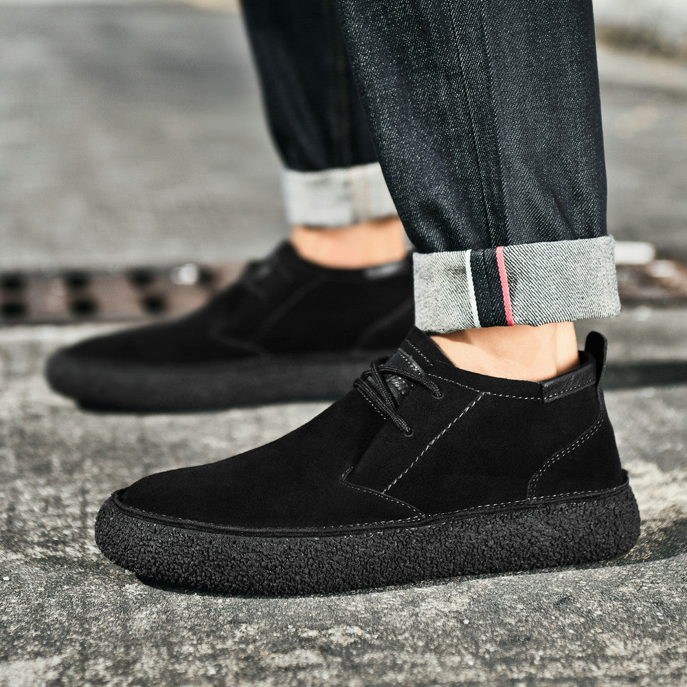 Oscar | Men’s Mid-Top Lace-Up Loafers