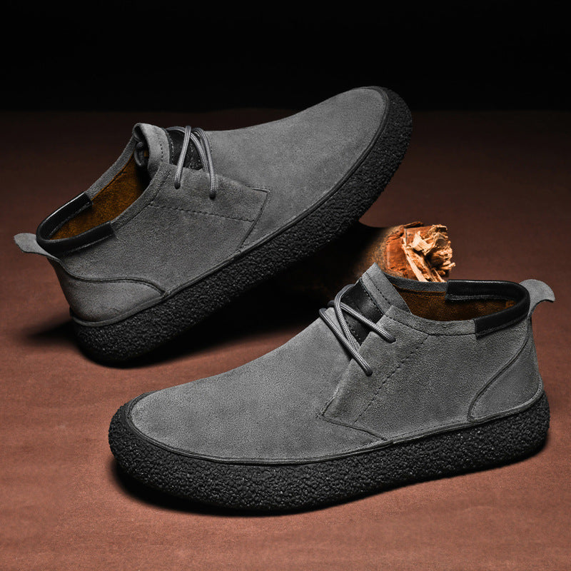 Oscar | Men’s Mid-Top Lace-Up Loafers
