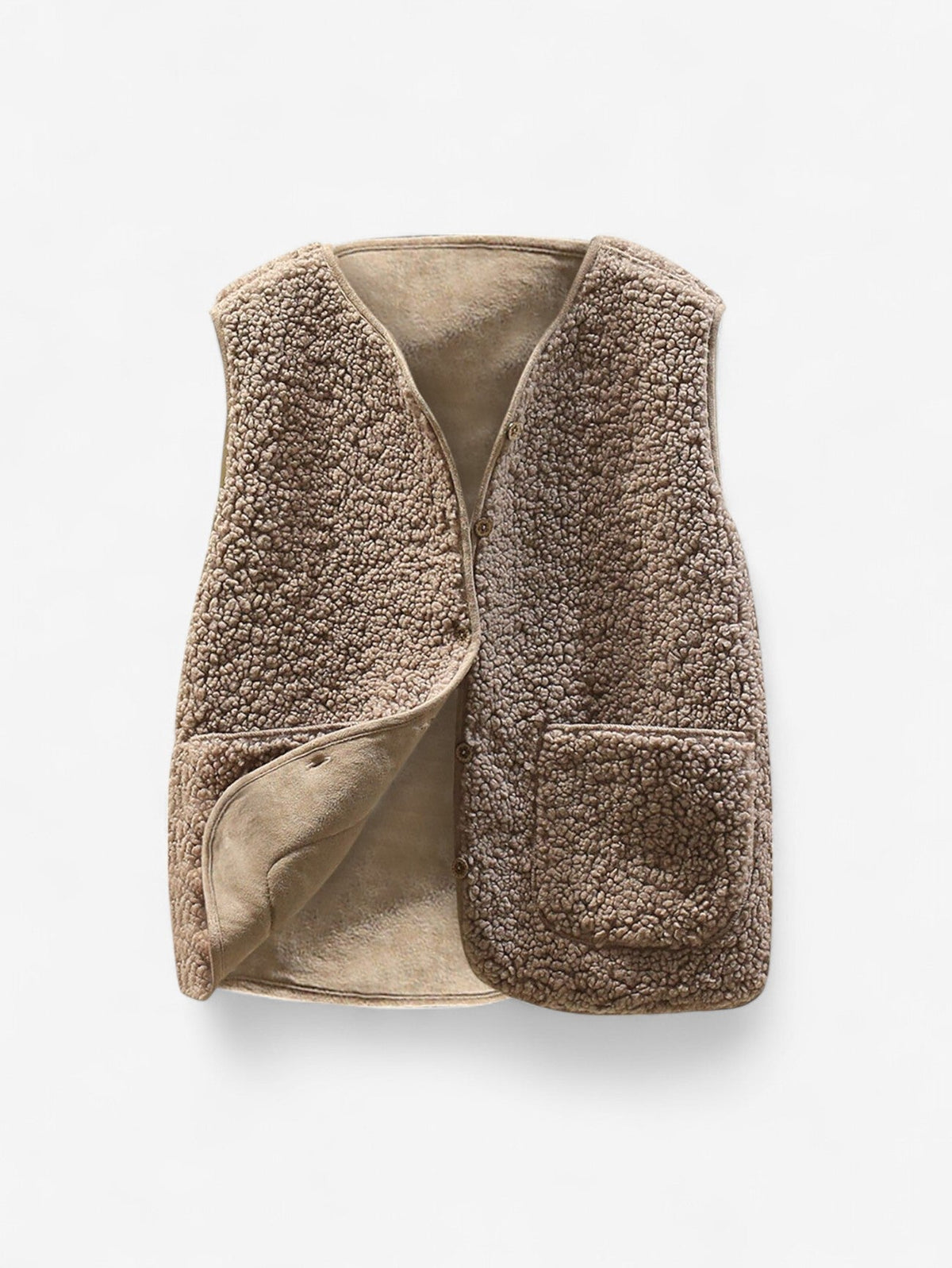 Marisol | Women’s Sleeveless Button-Down Gilet Vest