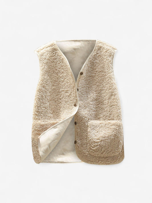 Marisol | Women’s Sleeveless Button-Down Gilet Vest