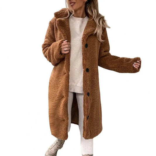 Orlise | Women’s Longline Teddy Coat