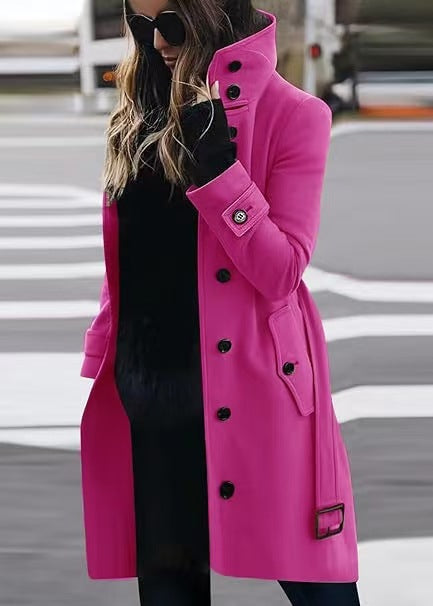 Isabella | Women’s Long Single-Breasted Coat