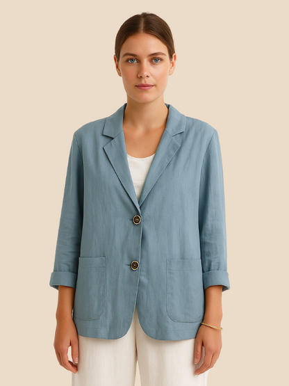 Stella | Linen Casual Blazer