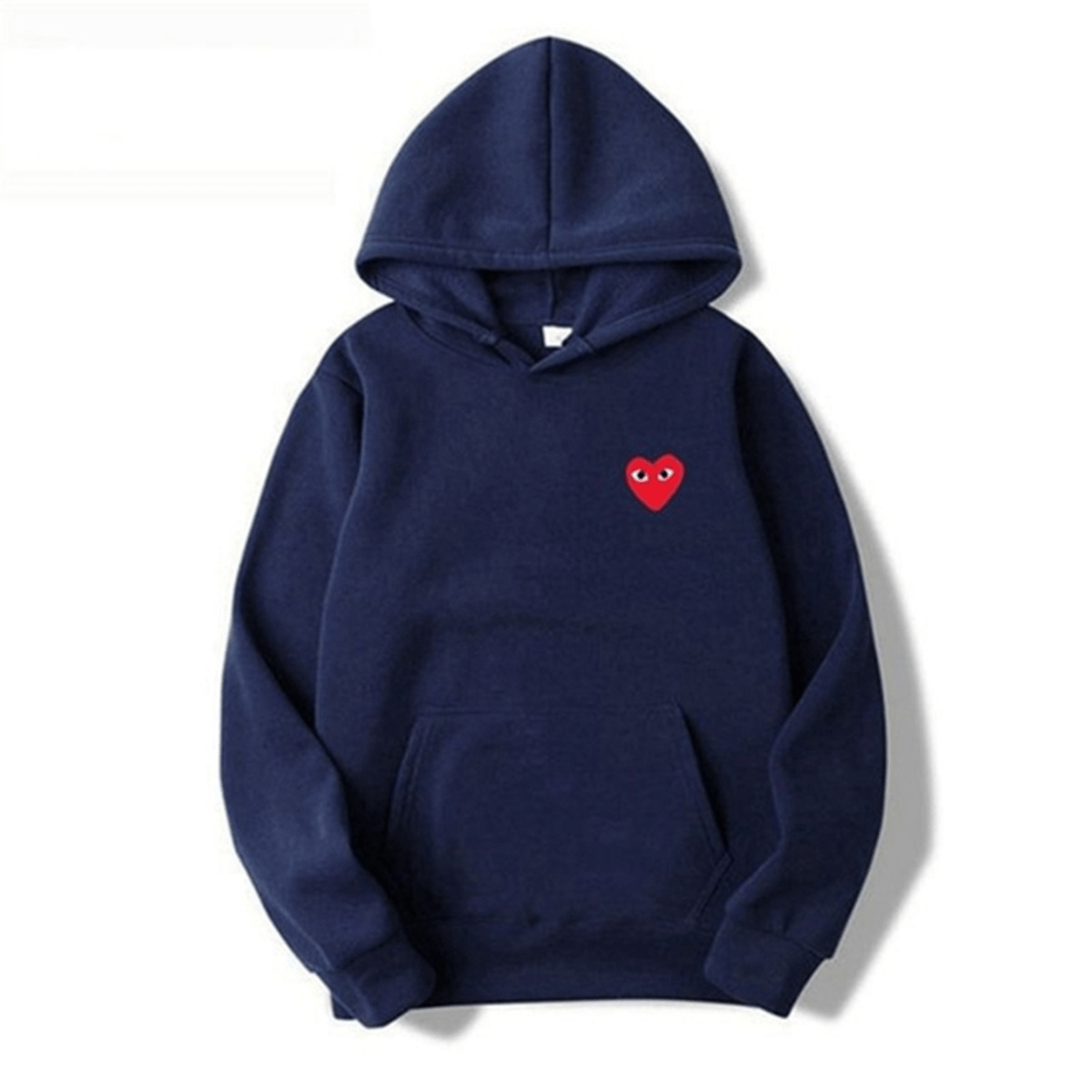 Amora | Unisex Cotton Heart-Logo Hoodie