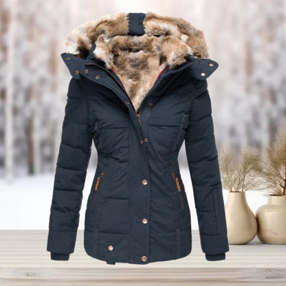 Portia | Women’s Fur-Lined Down Puffer Jacket