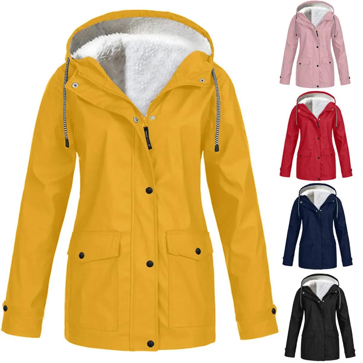 Arden | Waterproof Hooded Fleece-Lined Jacket