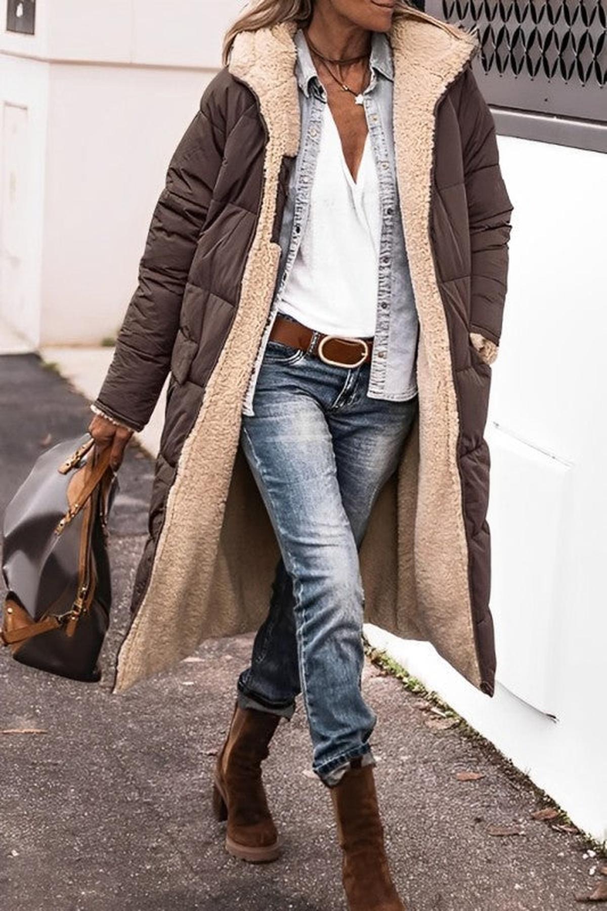 Aurora | Women’s Reversible Long Winter Coat