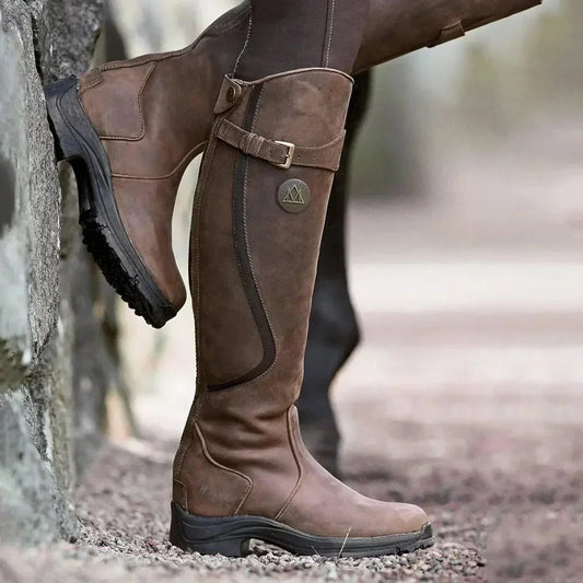 Riviera | Women’s Waterproof Leather Riding Boots