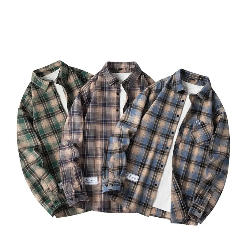 Wexon | Men’s Classic Plaid Flannel Shirt