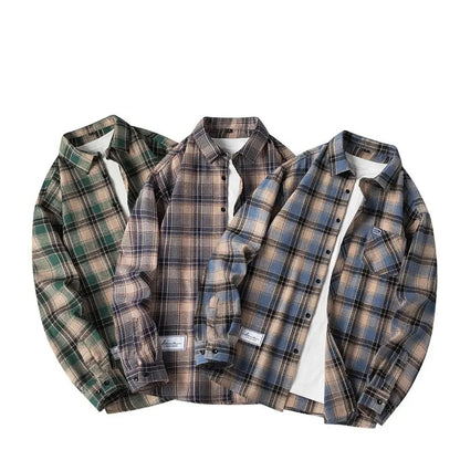 Wexon | Men’s Classic Plaid Flannel Shirt