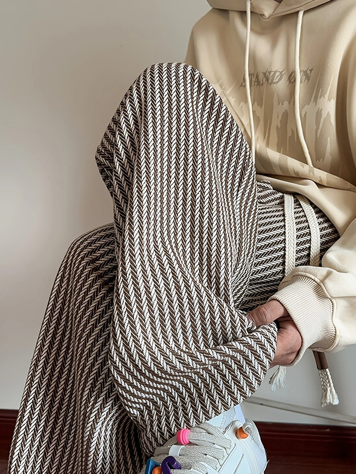 Wylder | Women’s Herringbone Ribbed Knit Pants