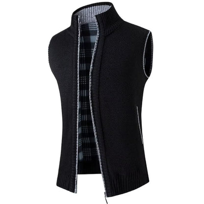 Zylen | Men’s Wool-Blend Knit Vest