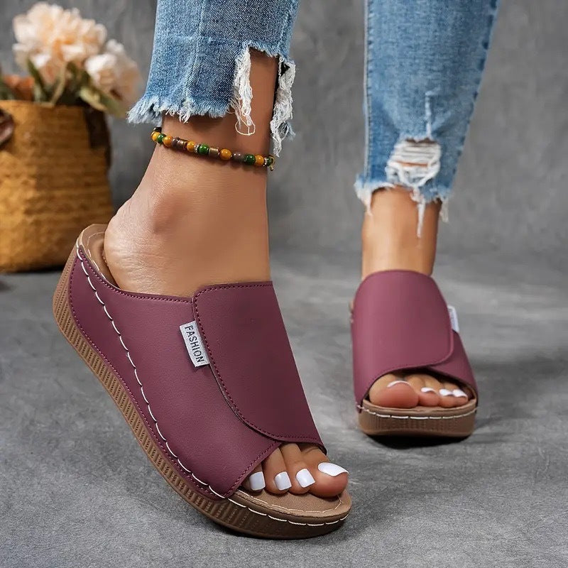 Monrae | Women’s Slip-On Platform Sandals