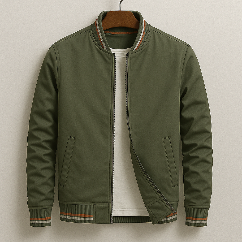 Adonis | Men’s Zip-Up Bomber Jacket
