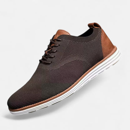 Ravenson | Men’s Dress Sneakers – Breathable Lace-Up Elegance