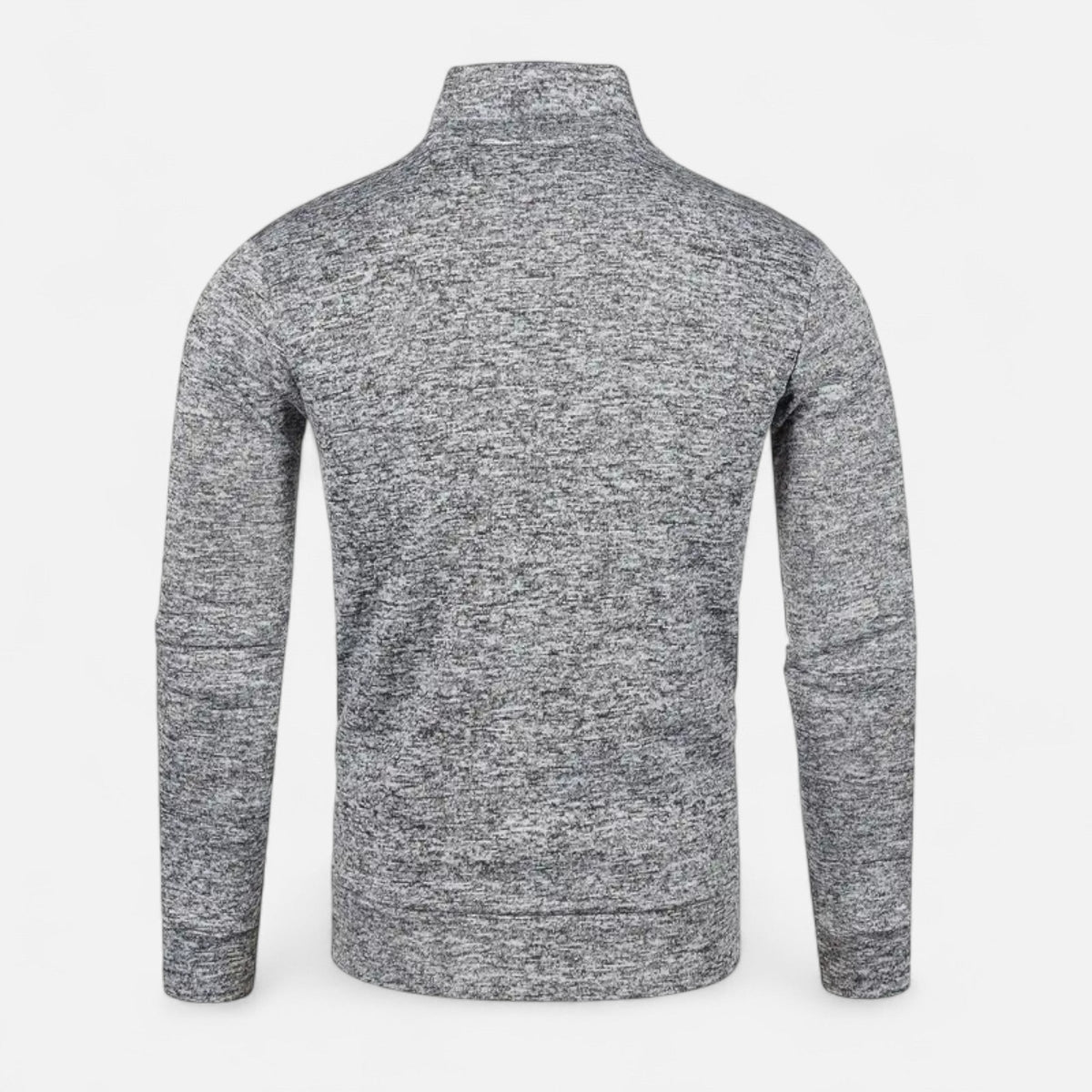 Riverton | Men’s Zip Jacket – Refined Knit Autumn Elegance