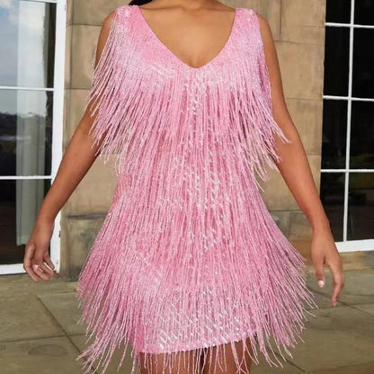 Marquise | Women’s Fringe Mini Dress