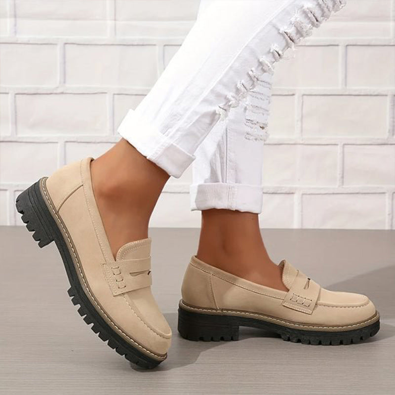 Nicole | Women’s Platform Penny Loafers