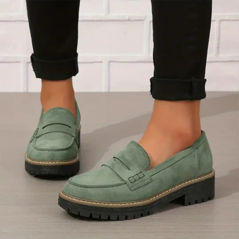 Nicole | Women’s Platform Penny Loafers