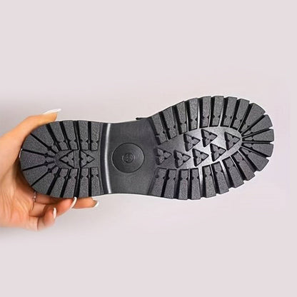 Faith | Women’s Suede Chunky Sole Loafers